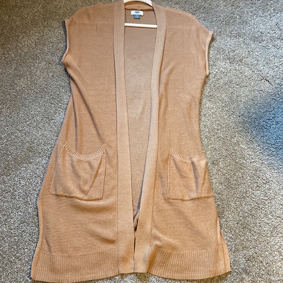 Women’s Old Navy Medium Tan Lightweight Cover Up - Picture 1 of 7